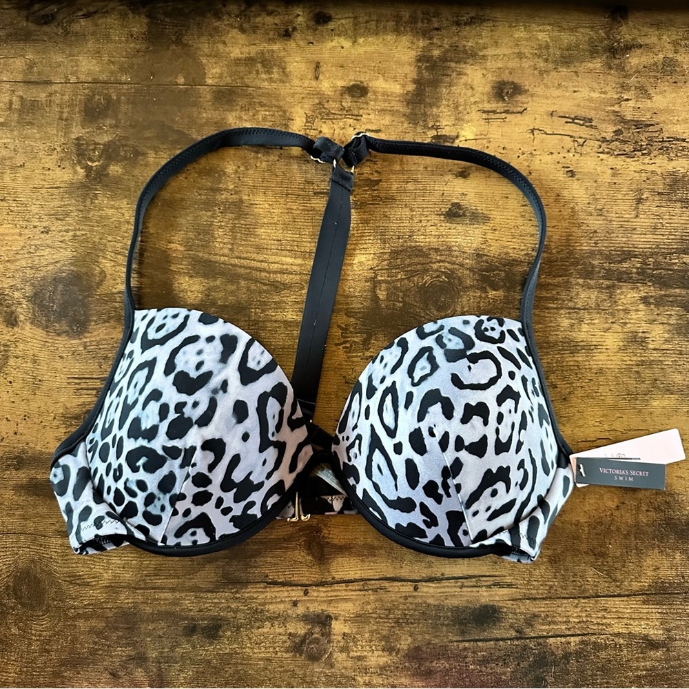 Victoria secret cheetah bikini top 36D